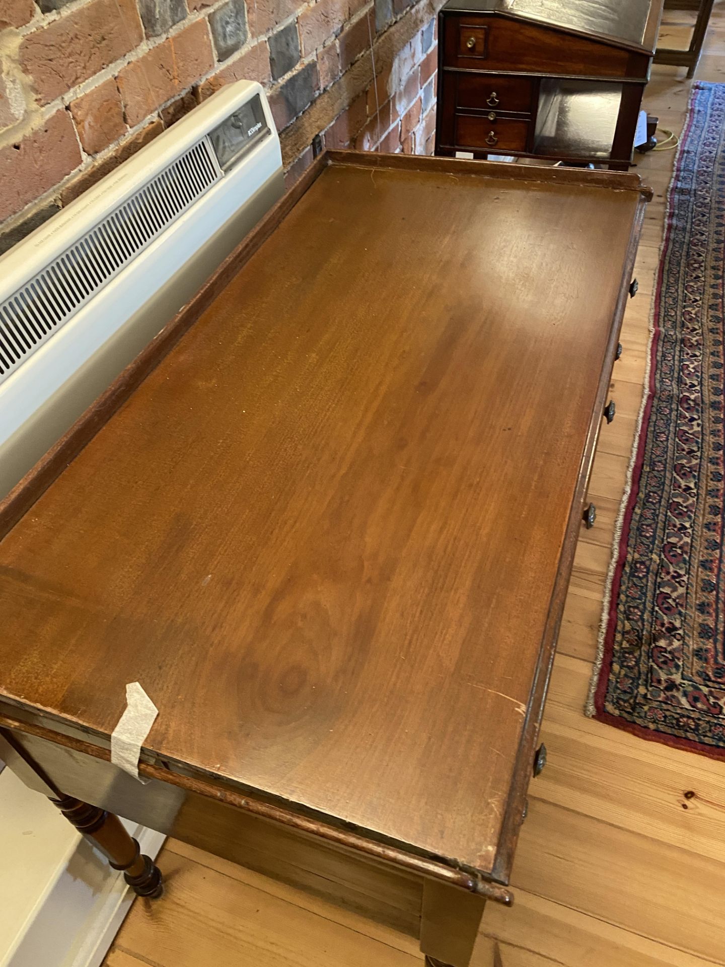 A Regency mahogany dressing table - Image 8 of 13