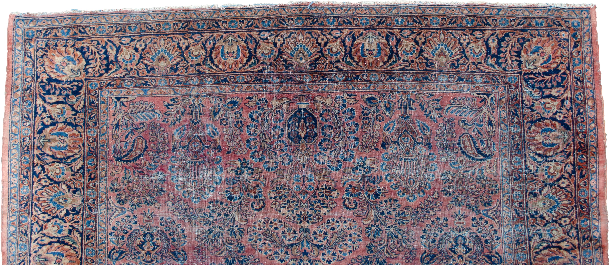 A Sarouk carpet, Persia, circa 1900 - Image 6 of 8