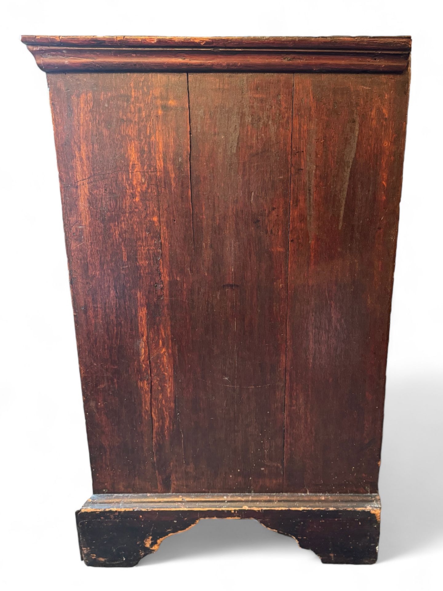 A William and Mary walnut, oak, sycamore and ebony marquetry chest - Image 4 of 6