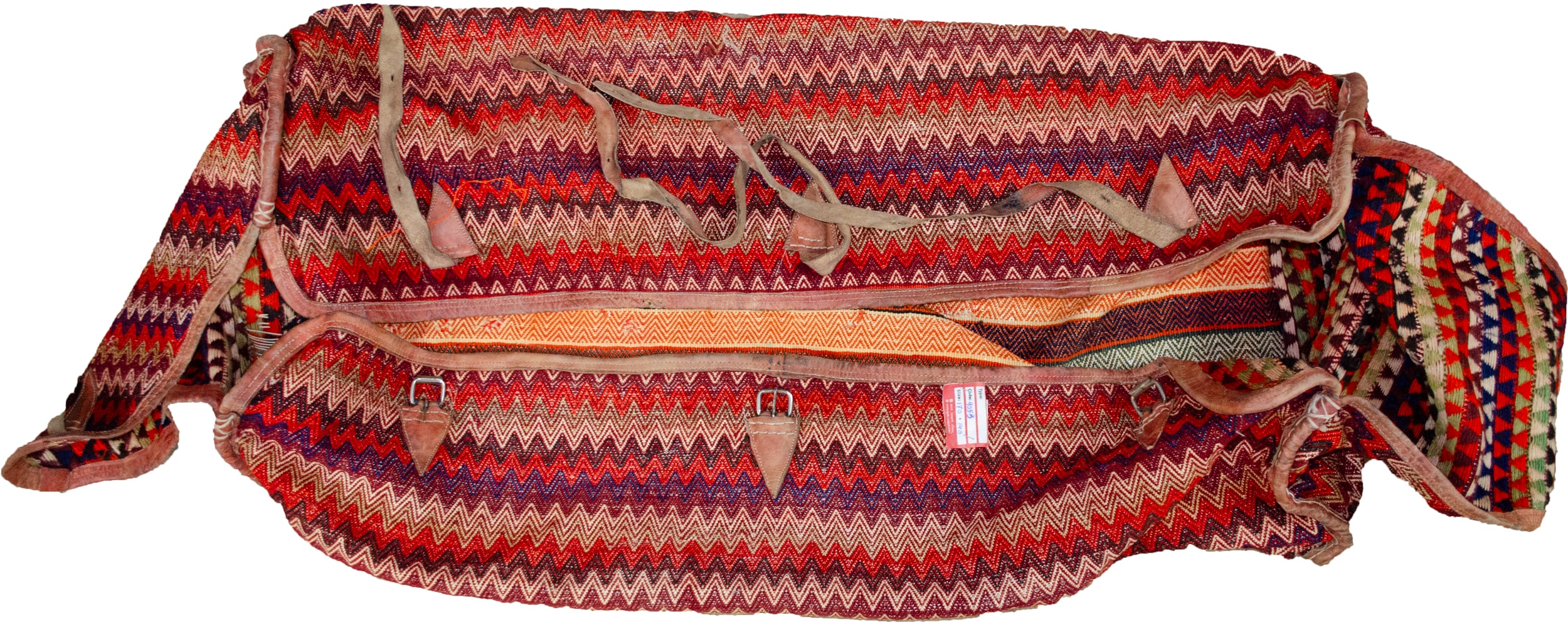 A Qashqai bedding bag, circa 1950 - Image 3 of 8