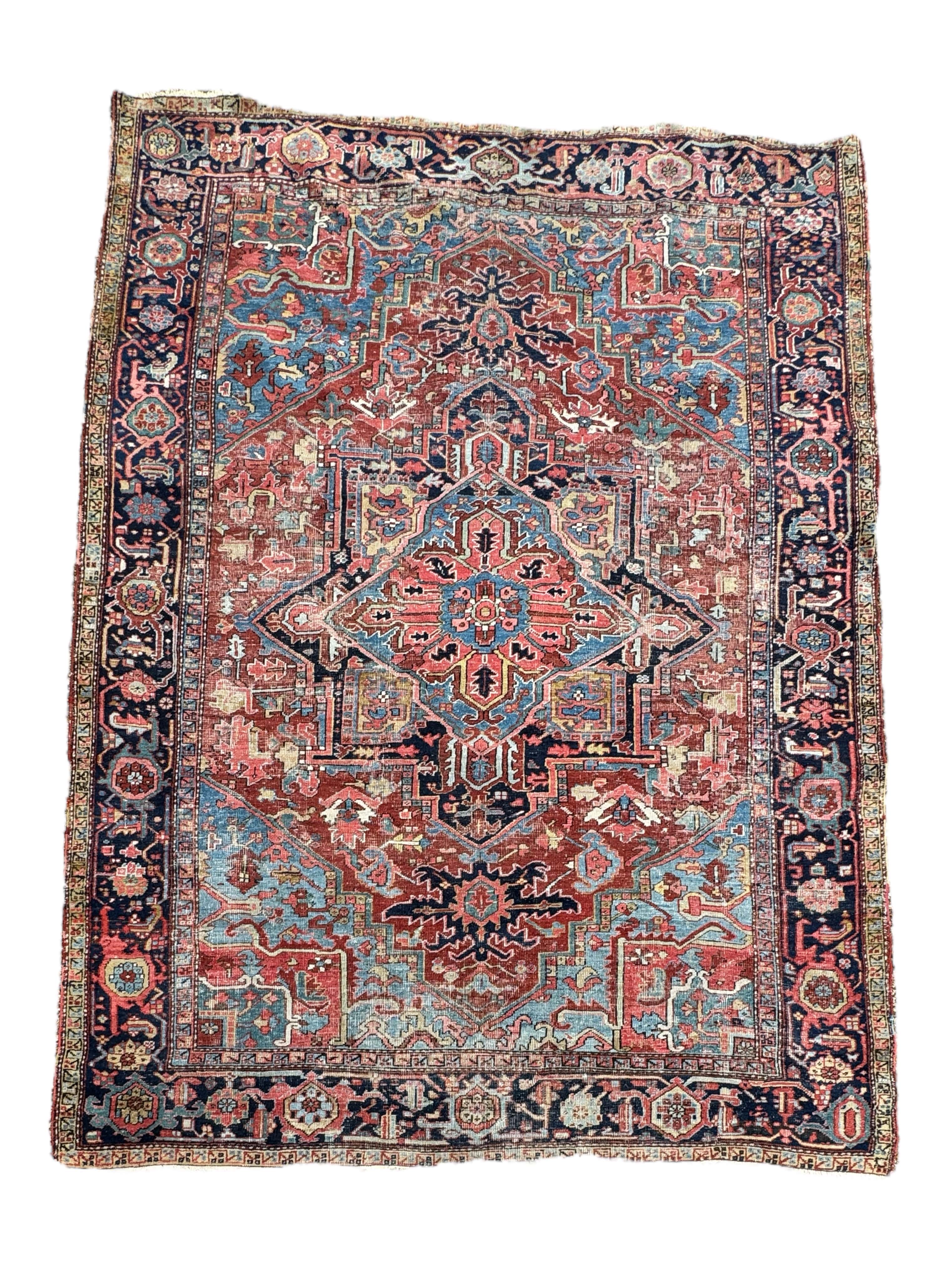 A Heriz carpet, North West Persia, circa 1900