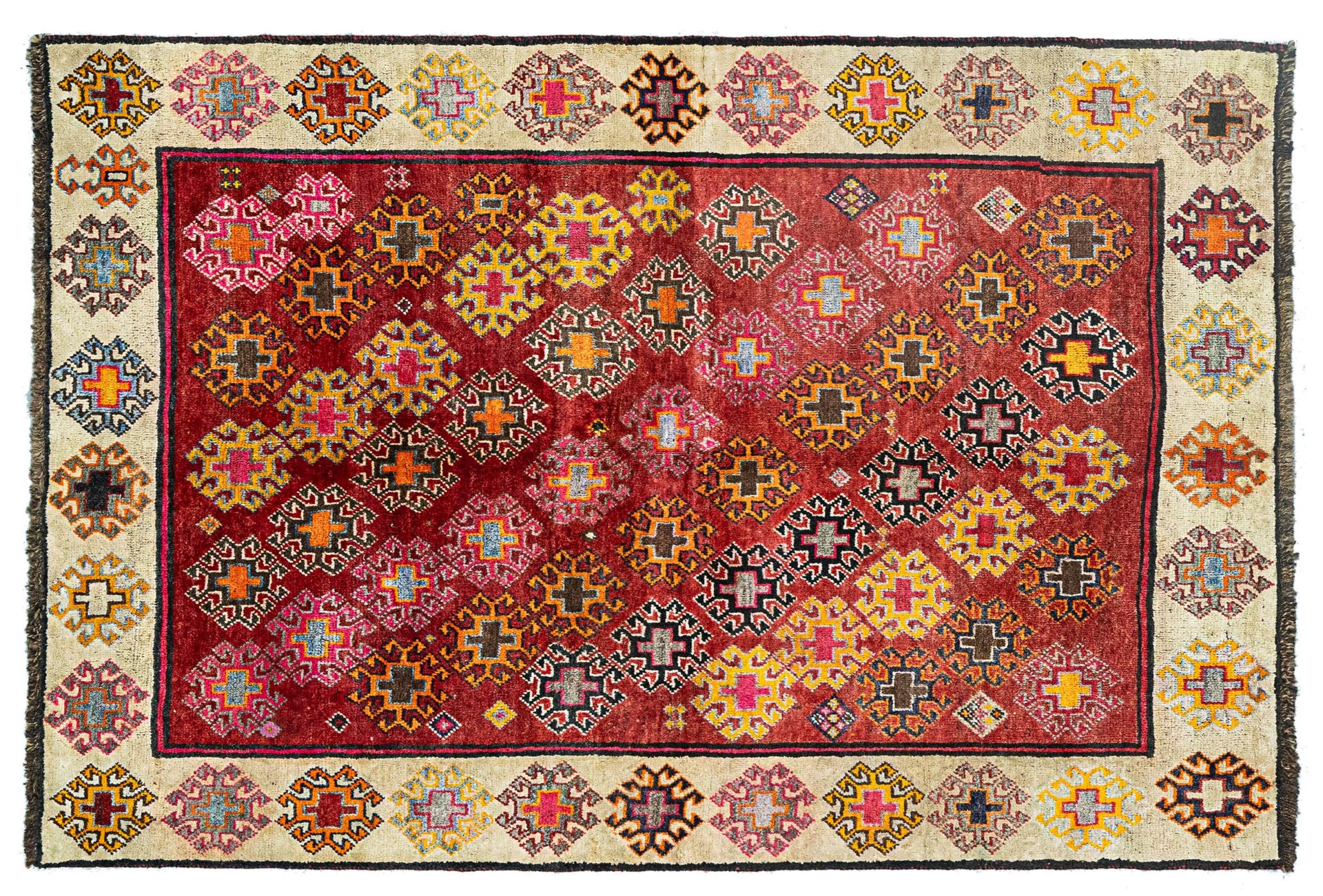 A Gabbeh rug, South West Persia, circa 1950 - Image 6 of 6