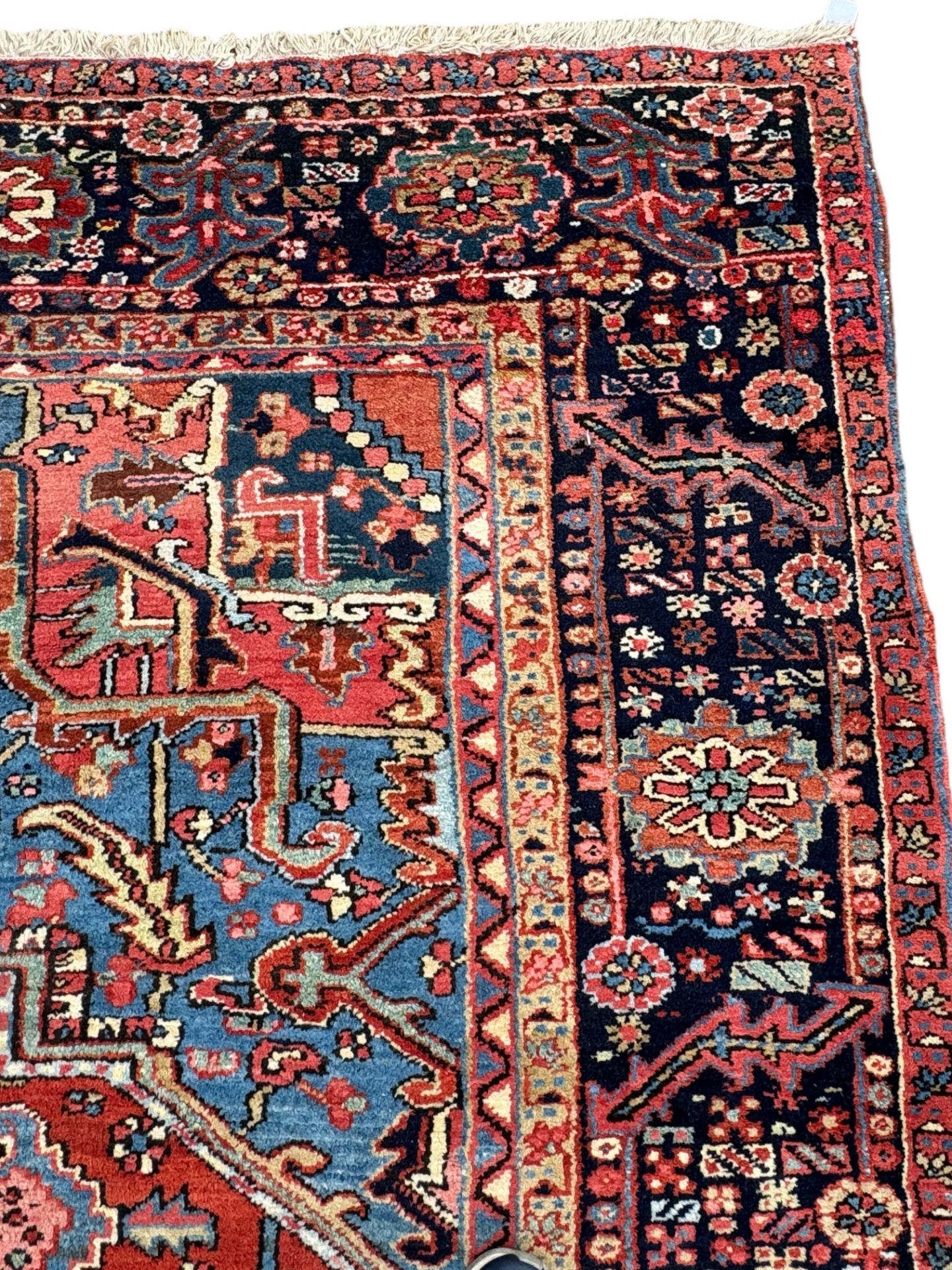 A Heriz carpet, North West Persia, circa 1920 - Image 7 of 8