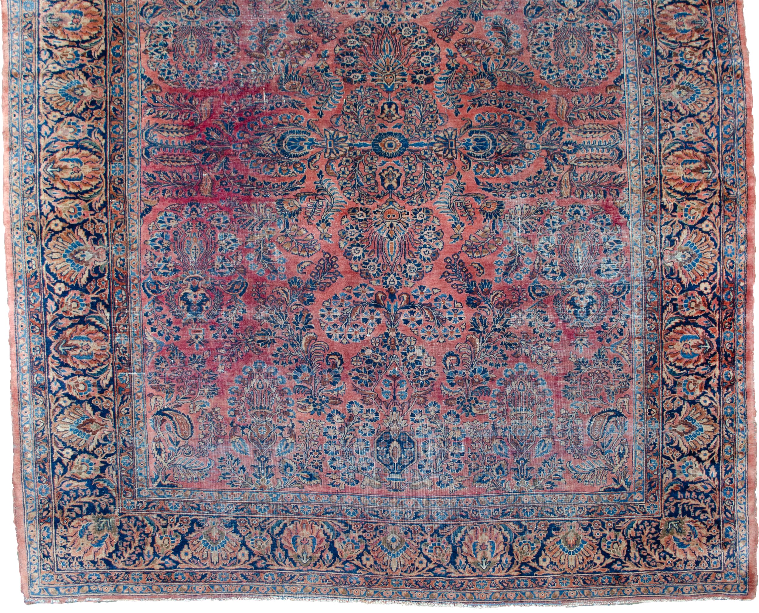 A Sarouk carpet, Persia, circa 1900 - Image 8 of 8