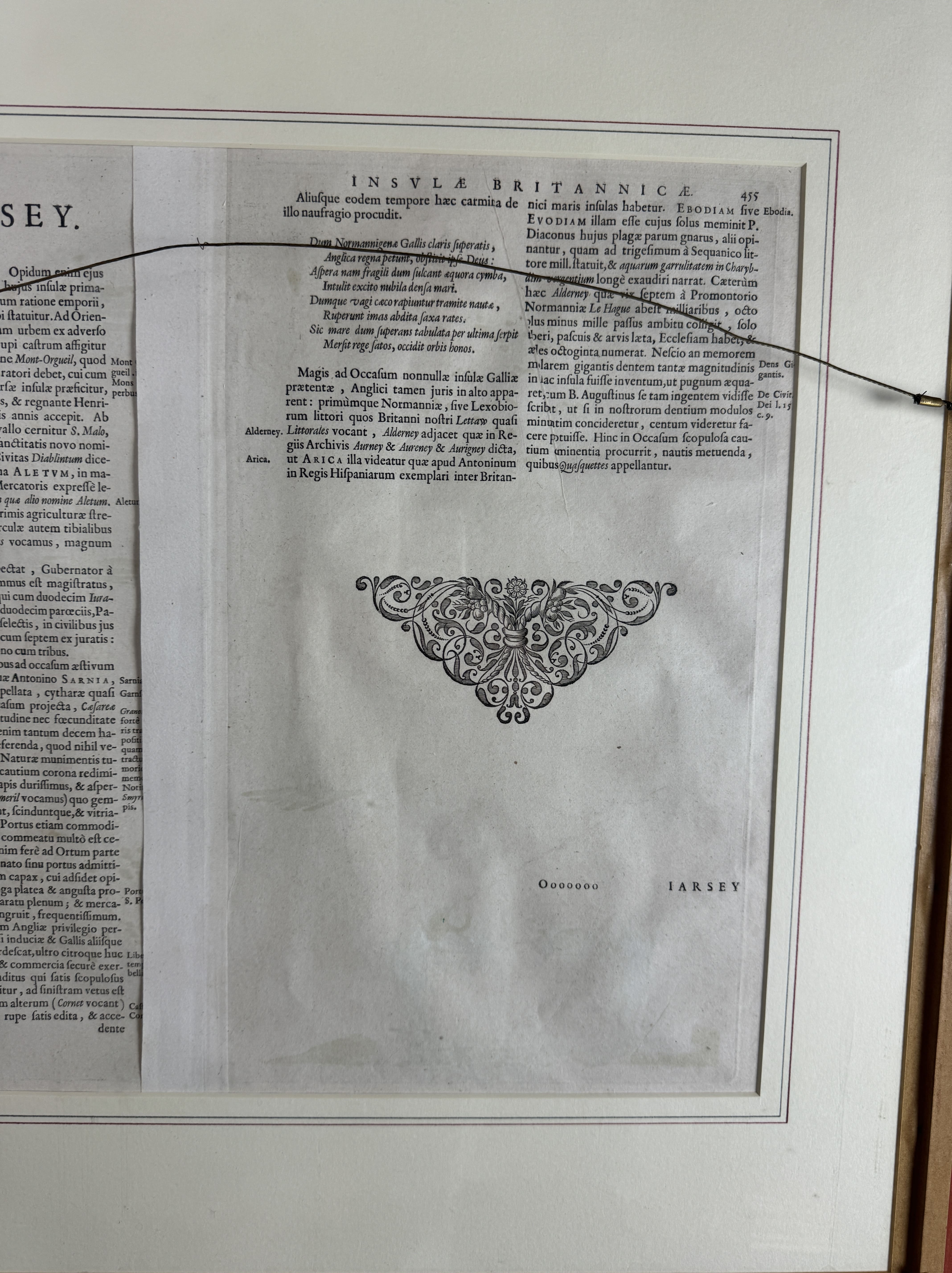 Two framed antique maps of the Channel Islands - Image 6 of 10