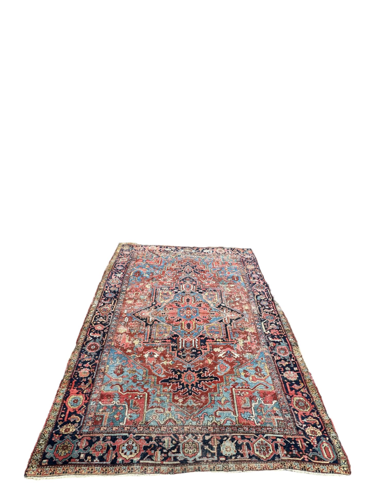 A Heriz carpet, North West Persia, circa 1900 - Image 11 of 11