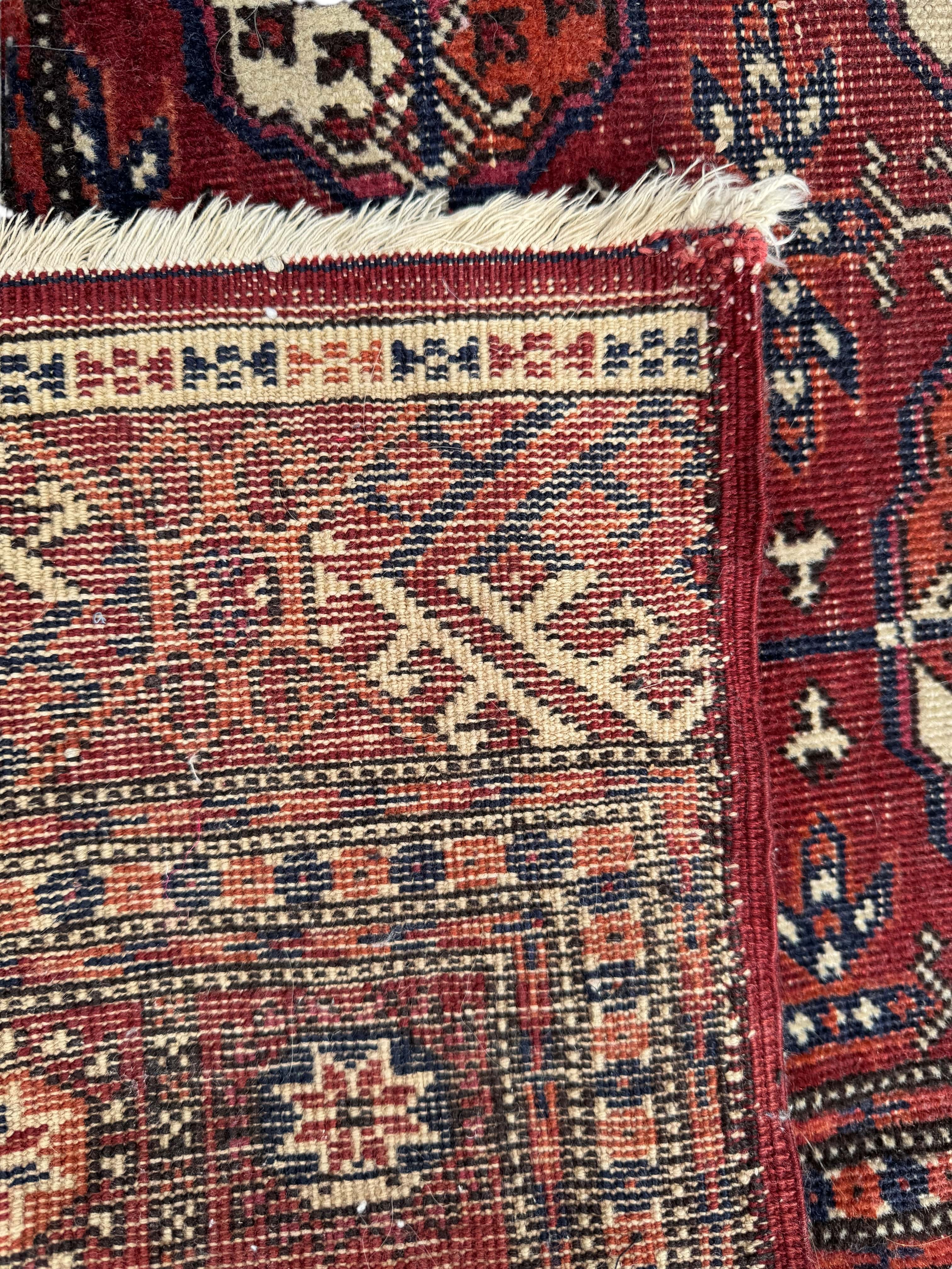 A Tekke Bokhara rug, mid 20th century - Image 5 of 5