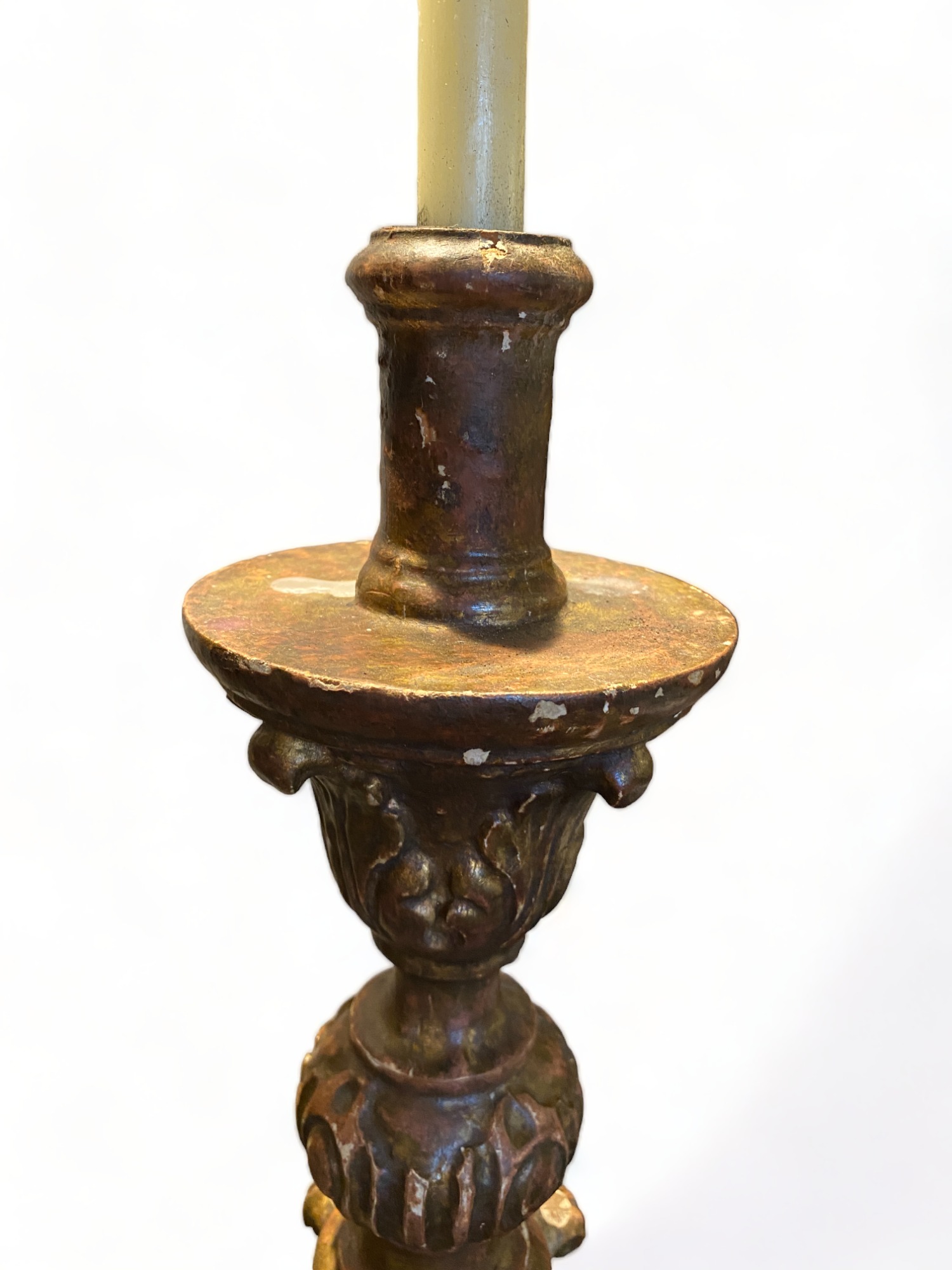 Three Renaissance style candlesticks - Image 9 of 17