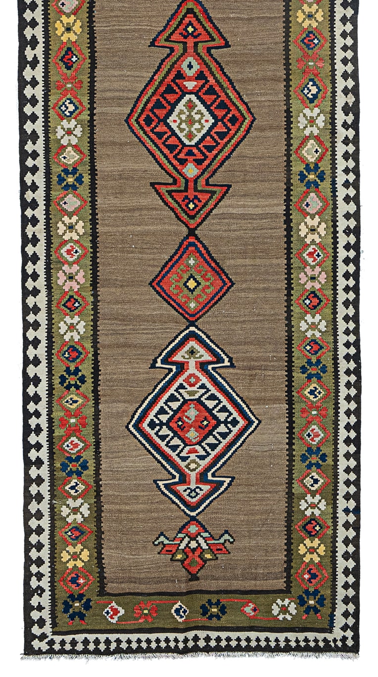 A Shahsavan kilim, circa 1900 - Image 4 of 6