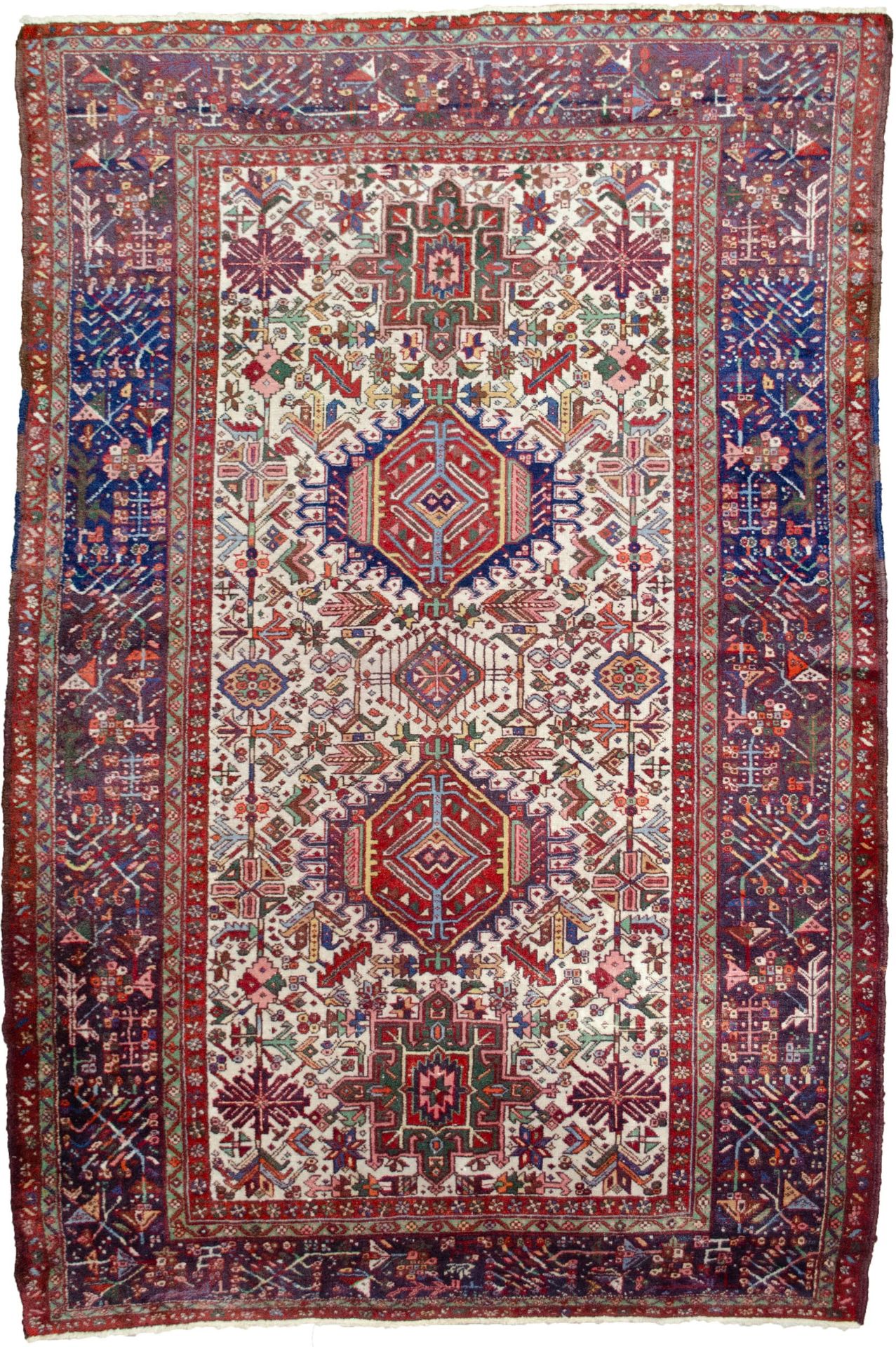 A vintage Karaja rug, circa 1940