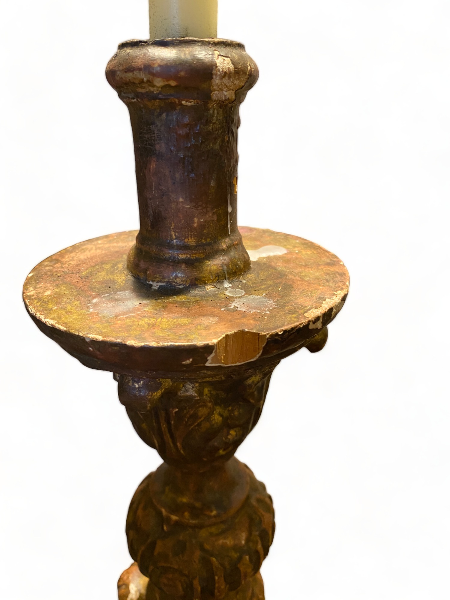 Three Renaissance style candlesticks - Image 10 of 17