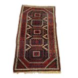 A Belouch rug, Perisan/Afghan borders, circa 1890