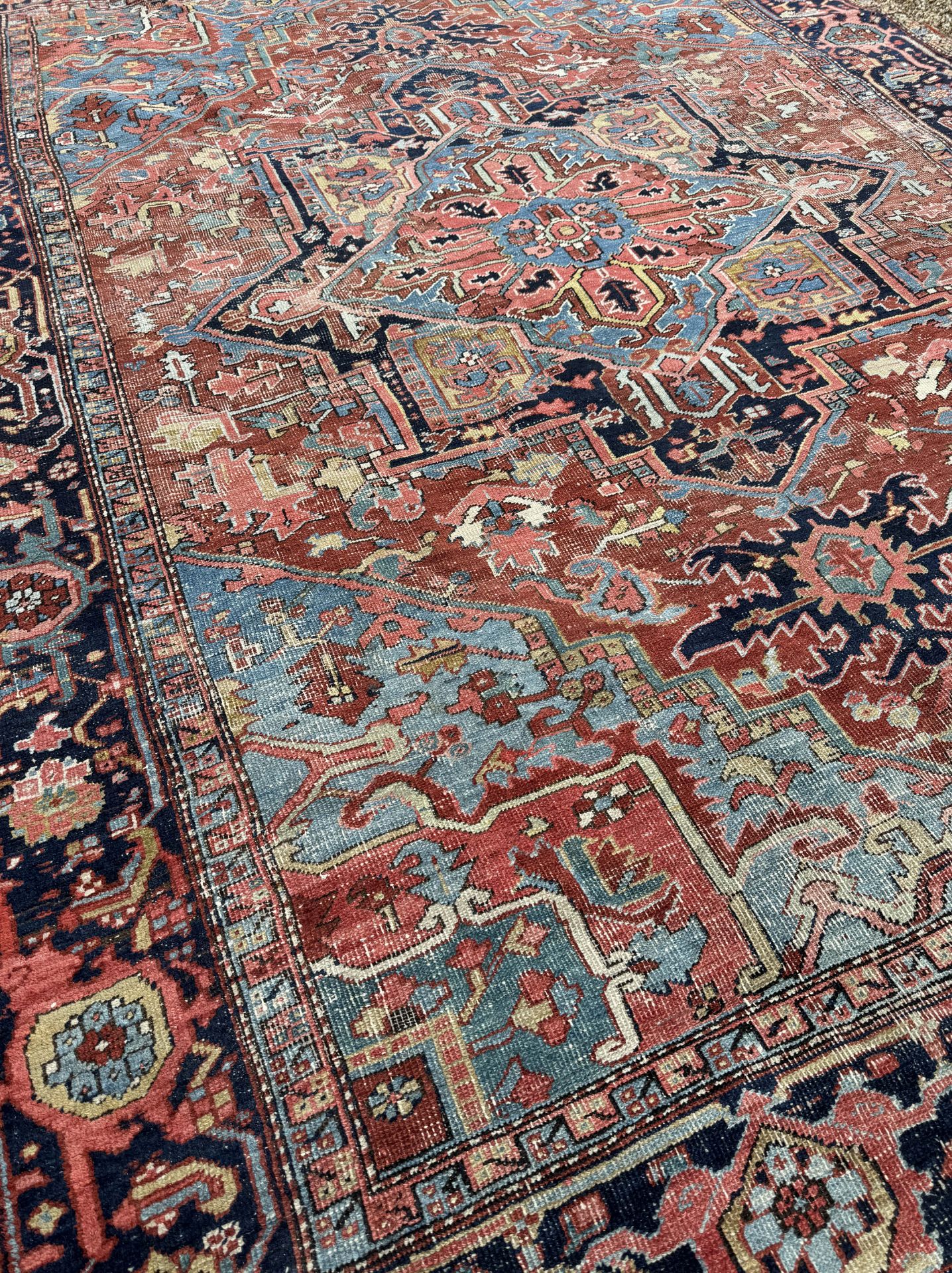 A Heriz carpet, North West Persia, circa 1900 - Image 2 of 11