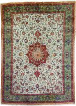 A vintage Tabriz carpet, North West Persia, circa 1980