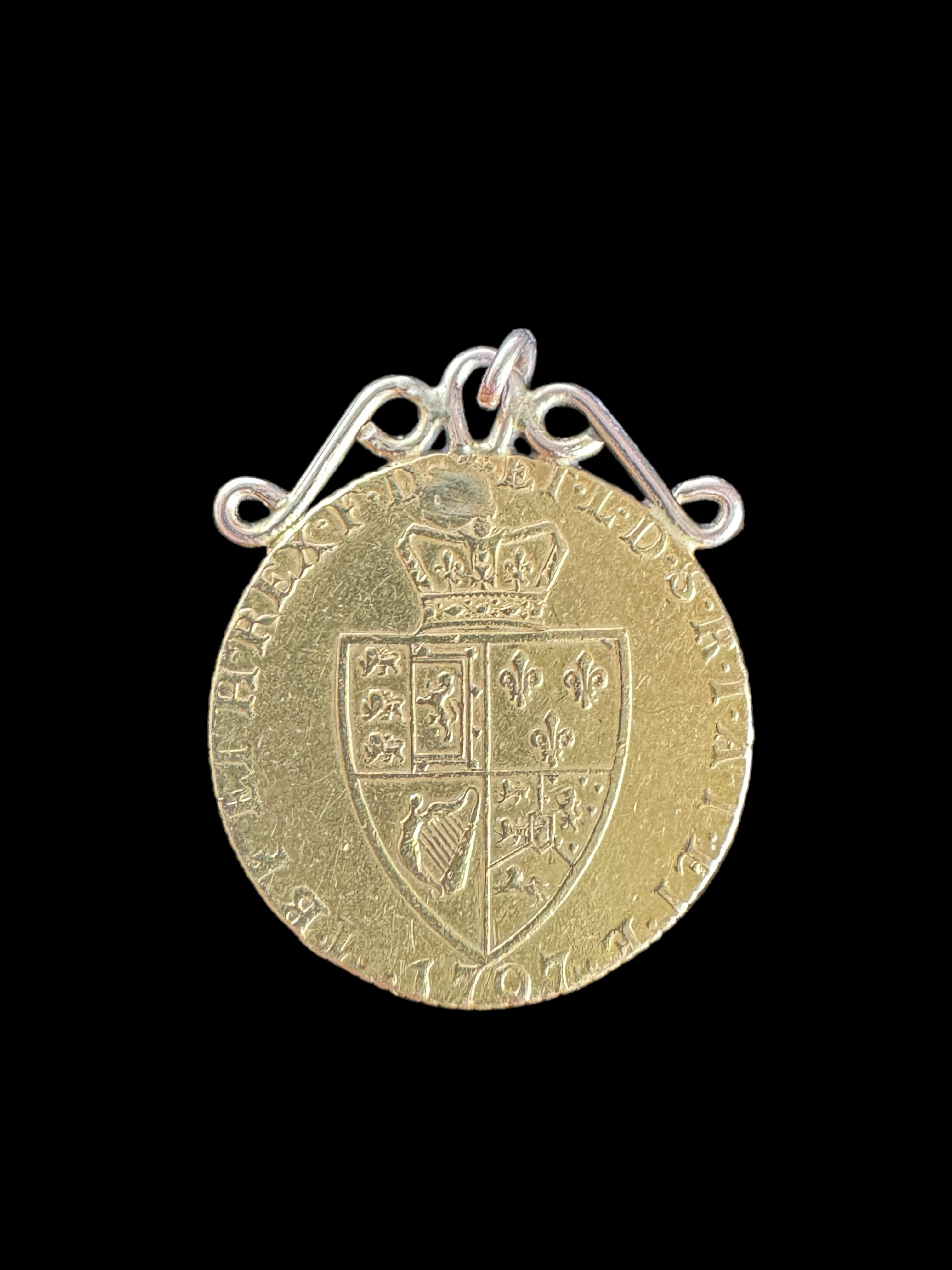 A George III gold ‘spade’ guinea, 1797 - Image 2 of 2