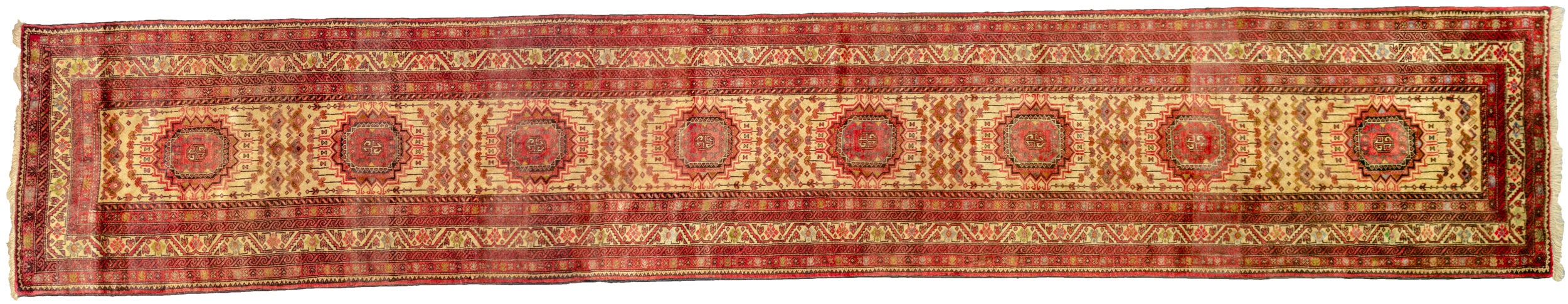 A vintage Ghoochan runner, circa 1970 - Image 2 of 5