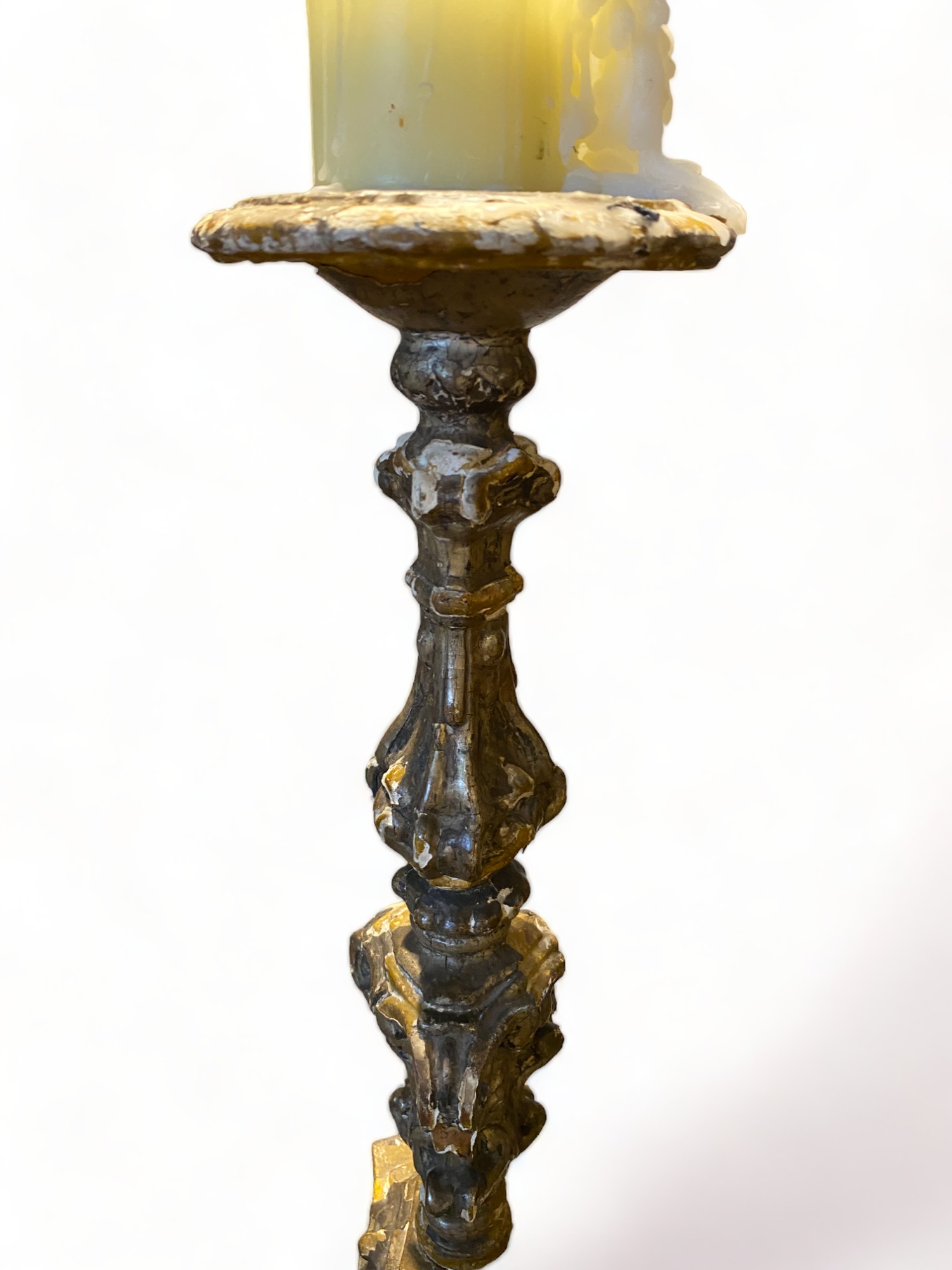 Three Renaissance style candlesticks - Image 4 of 17