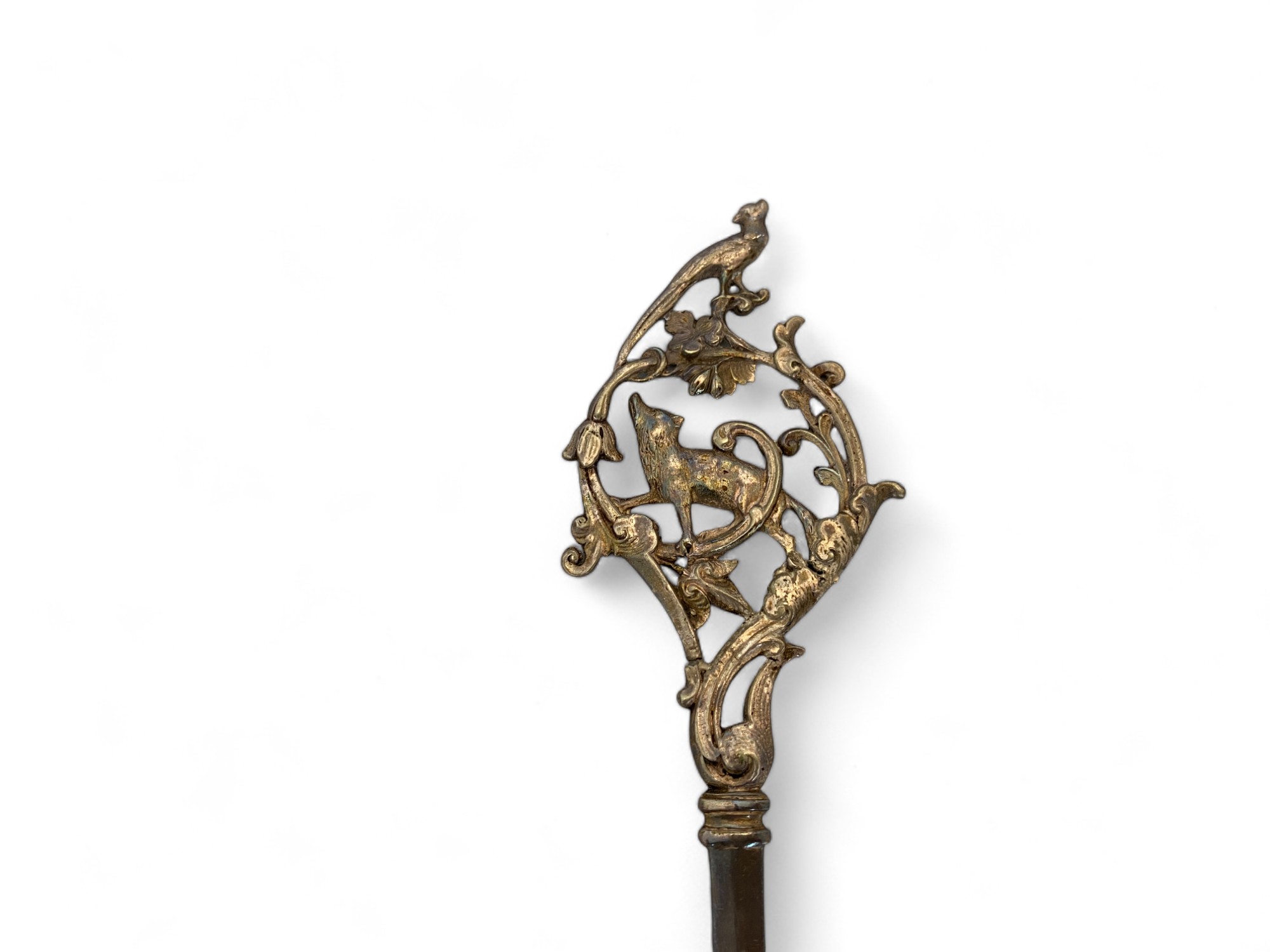 A late 19th century Austrian white metal hair pin, a white metal letter opener and a pair of Victor - Image 11 of 14