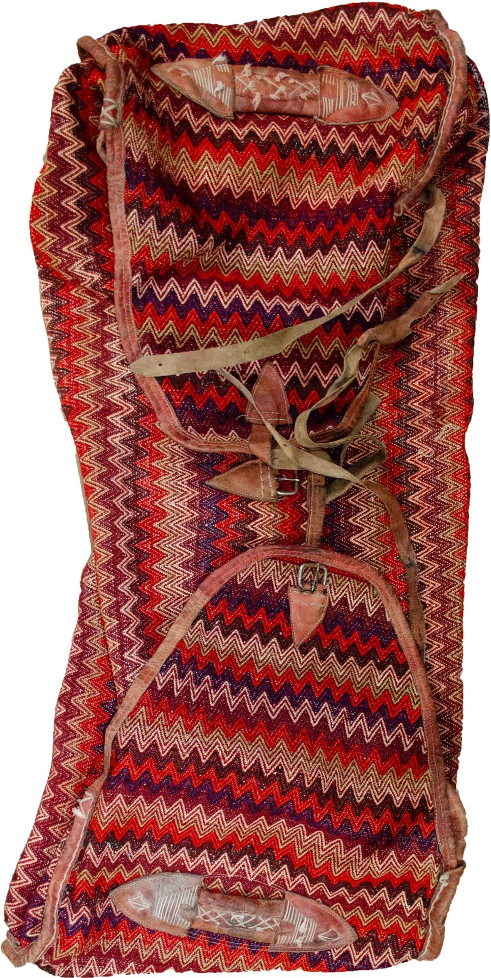 A Qashqai bedding bag, circa 1950 - Image 8 of 8