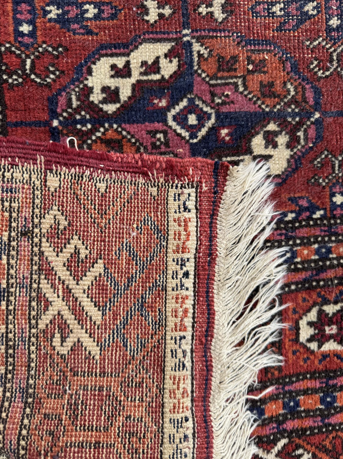 A Tekke Bokhara rug, mid 20th century - Image 2 of 2
