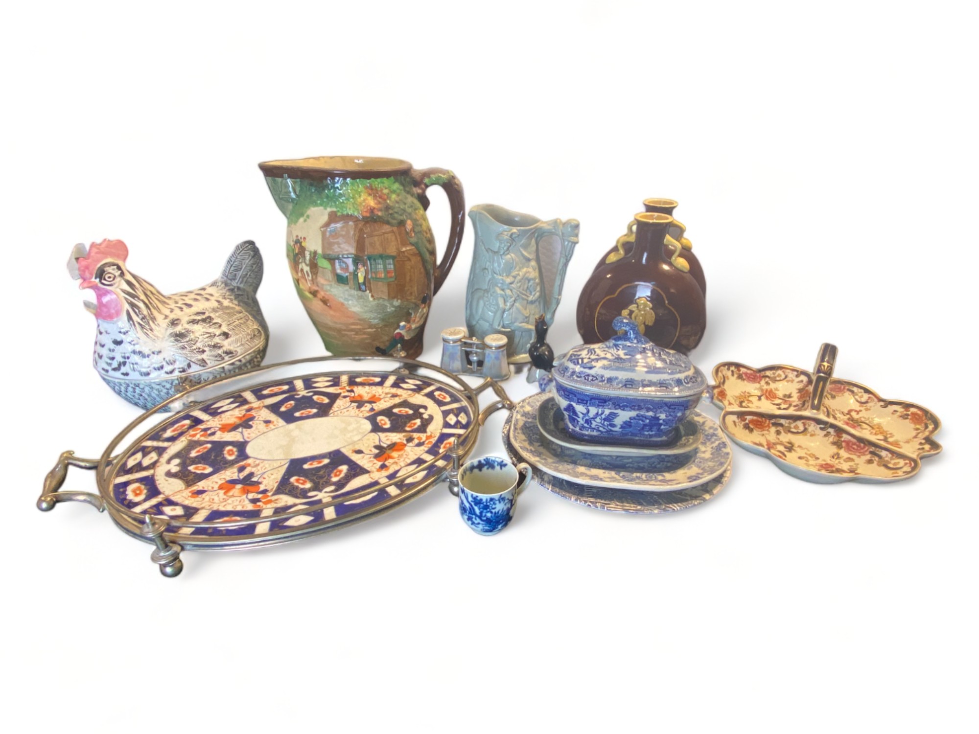 A group of mainly 19th century English pottery - Image 34 of 57