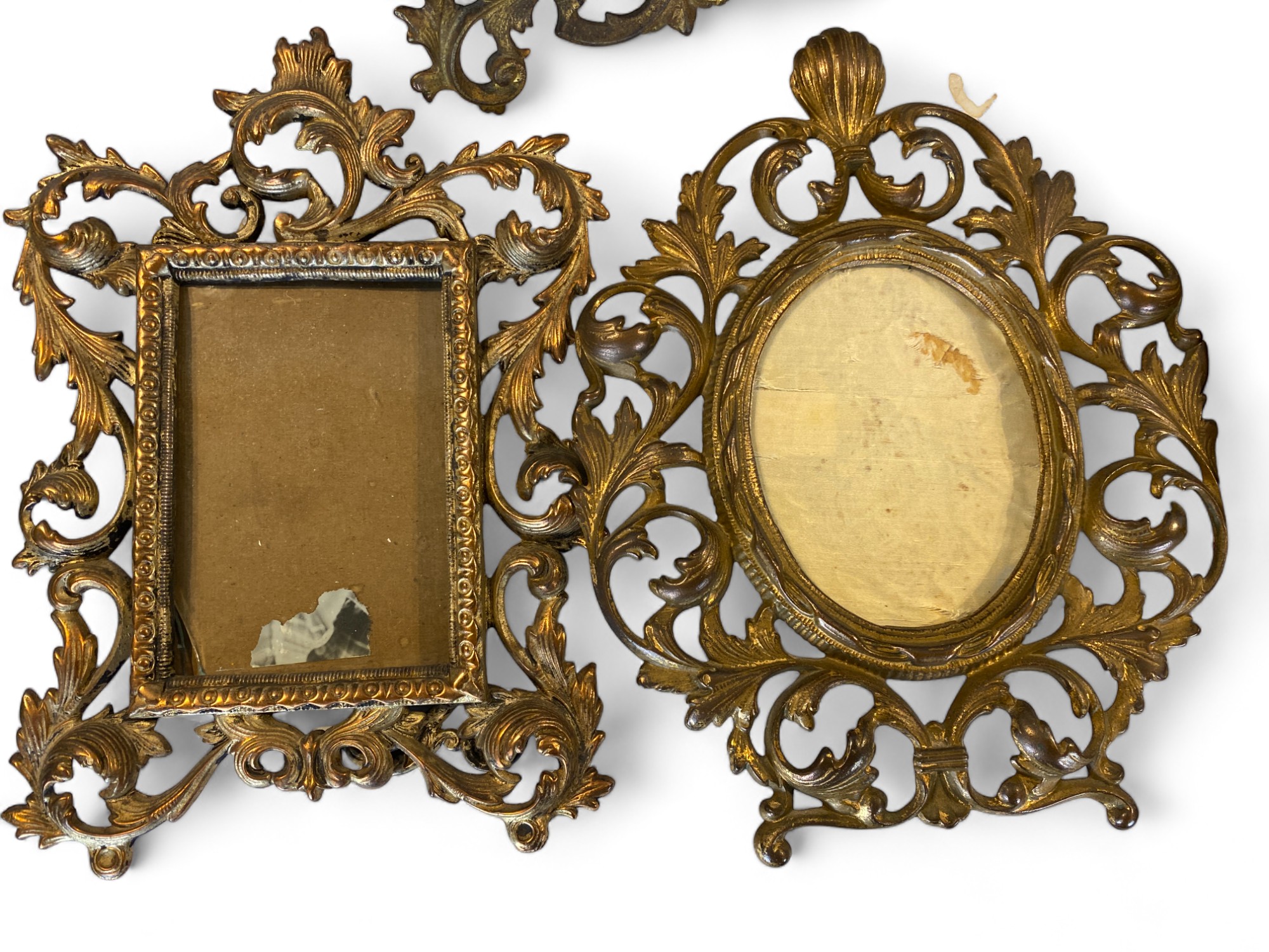 A group of small antique and vintage picture frames - Image 2 of 9