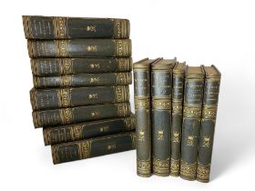 A group of various operatic scores all identically leather bound octavo edition, monogrammed DR and