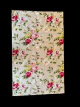 A Manuel Canovas 'Camilla' linen and cotton fabric Roman blind