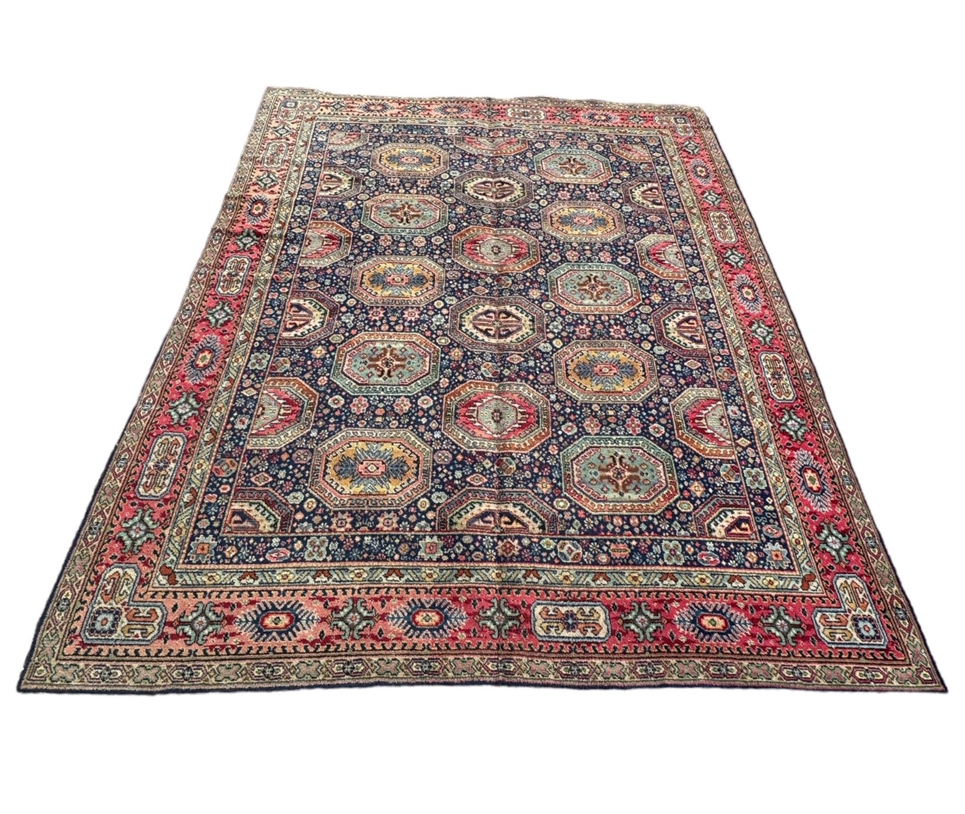 A Vintage Axminster carpet, British, mid 20th century