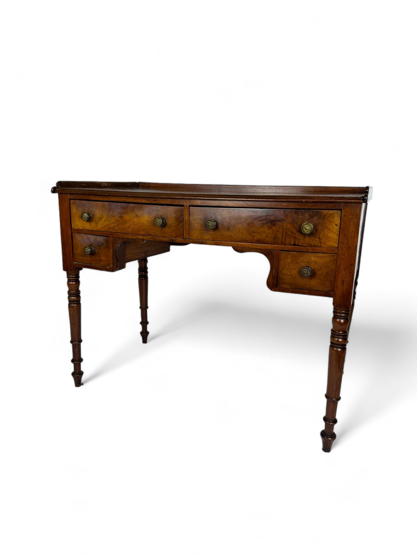 A Regency mahogany dressing table