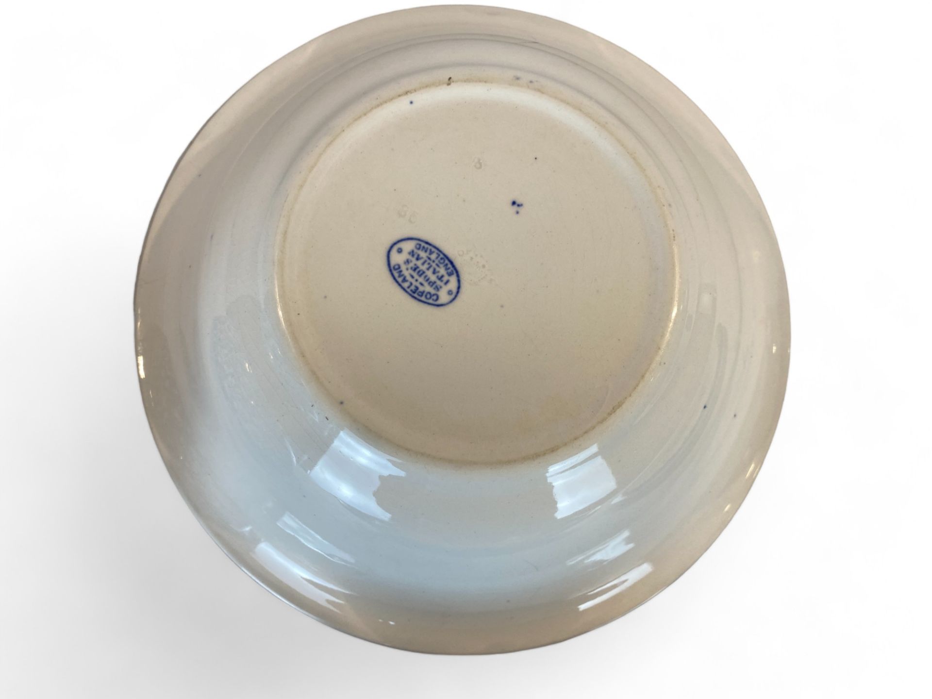 A collection of mostly English 19th century and later blue and white pottery and porcelain - Image 61 of 63