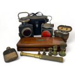 A group of miscellaneous vintage and antique objects