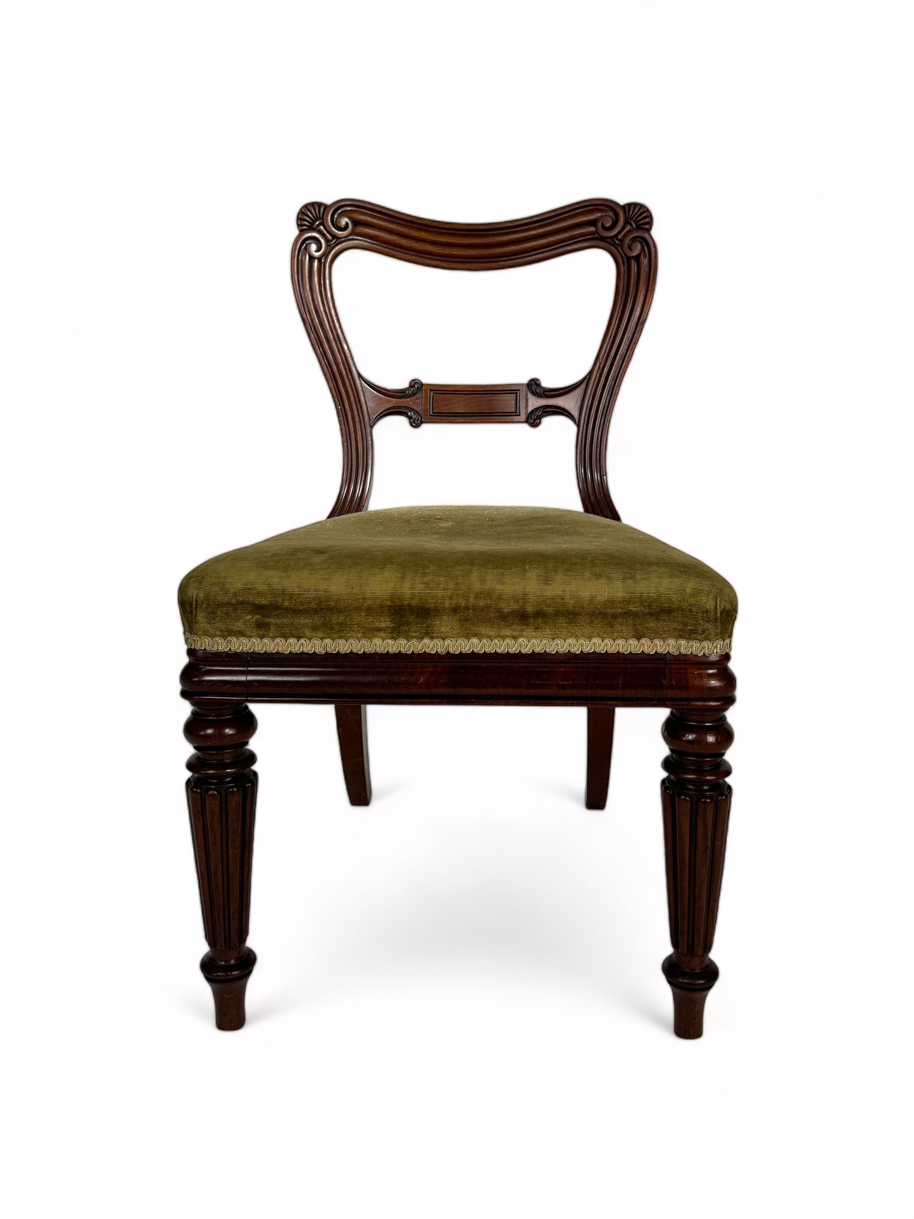 A George IV mahogany dining chair attributed to Gillows - Image 6 of 6