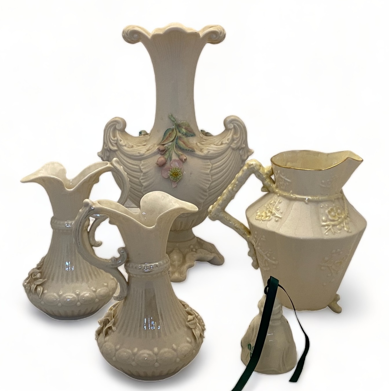 A group of Belleek porcelain - Image 2 of 13