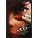 ALITA: BATTLE ANGEL (2019) - Christoph Waltz, Jon Landau and Robert Rodriguez Autographed US One-She