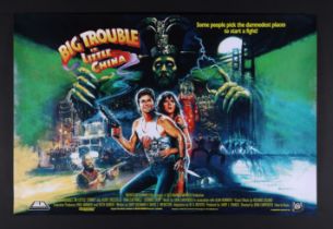 BIG TROUBLE IN LITTLE CHINA (1986) - Two Matching Hand-Numbered Limited Edition Prints by Brian Byso