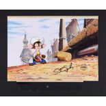AN AMERICAN TAIL: FIEVEL GOES WEST (1991) - Steven Spielberg Autographed Original Hand-Painted Fieve
