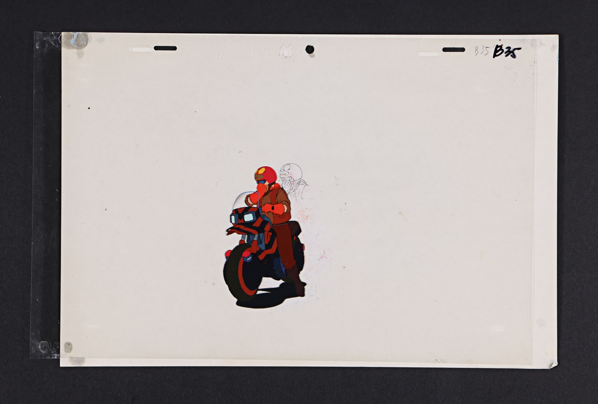 AKIRA (1988) - Five Original Hand-Painted Animation Cels with Drawings, 1988 - Image 5 of 5