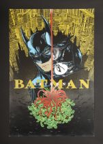 BATMAN RETURNS (1992) - Dark Hall Mansion Archive: Two Hand-Numbered Limited Edition Prints by Yuko