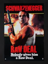 ARNOLD SCHWARZENEGGER - VARIOUS PRODUCTIONS (1985 - 1987) - Three Arnold Schwarzenegger UK Video Pos