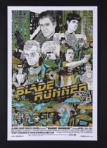 BLADE RUNNER (1982) - Hand-Numbered Limited Edition Print by Tyler Stout, 2008