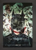 THE DARK KNIGHT (2008) - Two Advance US One-Sheets, 2008