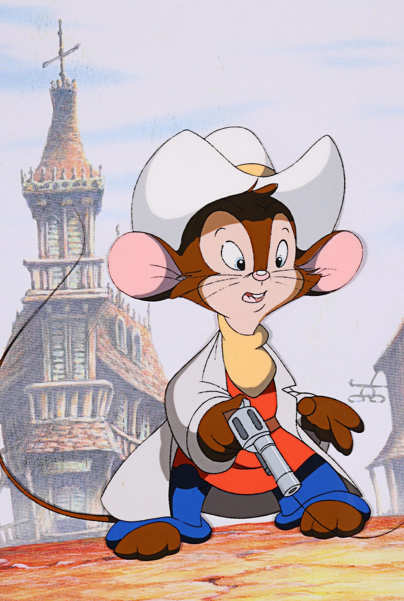 AN AMERICAN TAIL: FIEVEL GOES WEST (1991) - Steven Spielberg Autographed Original Hand-Painted Fieve - Image 3 of 3