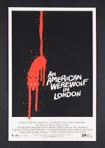 AN AMERICAN WEREWOLF IN LONDON (1981) - Hand-Numbered Limited Edition International One-Sheet Artwor
