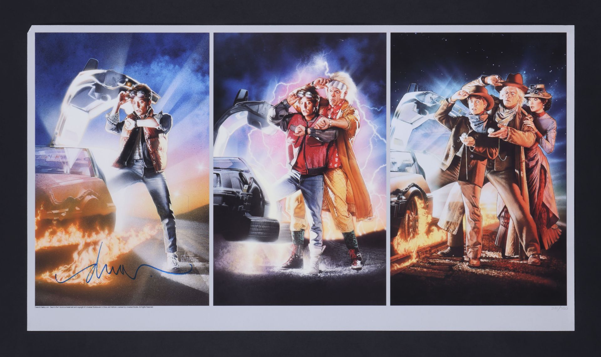 BACK TO THE FUTURE TRILOGY (1985) - David Frangioni Collection: Drew Struzan Signed and Hand-Numbere