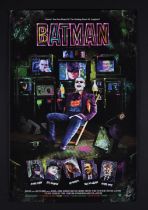 BATMAN (1989) - Signed and Hand-Numbered Limited Edition "Jokerized" Variant Artist Proof Print by A