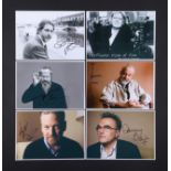AUTOGRAPHED STILLS - Danny Boyle, Terry Gilliam, Kenneth Branagh, Alan Parker, Mike Leigh and David
