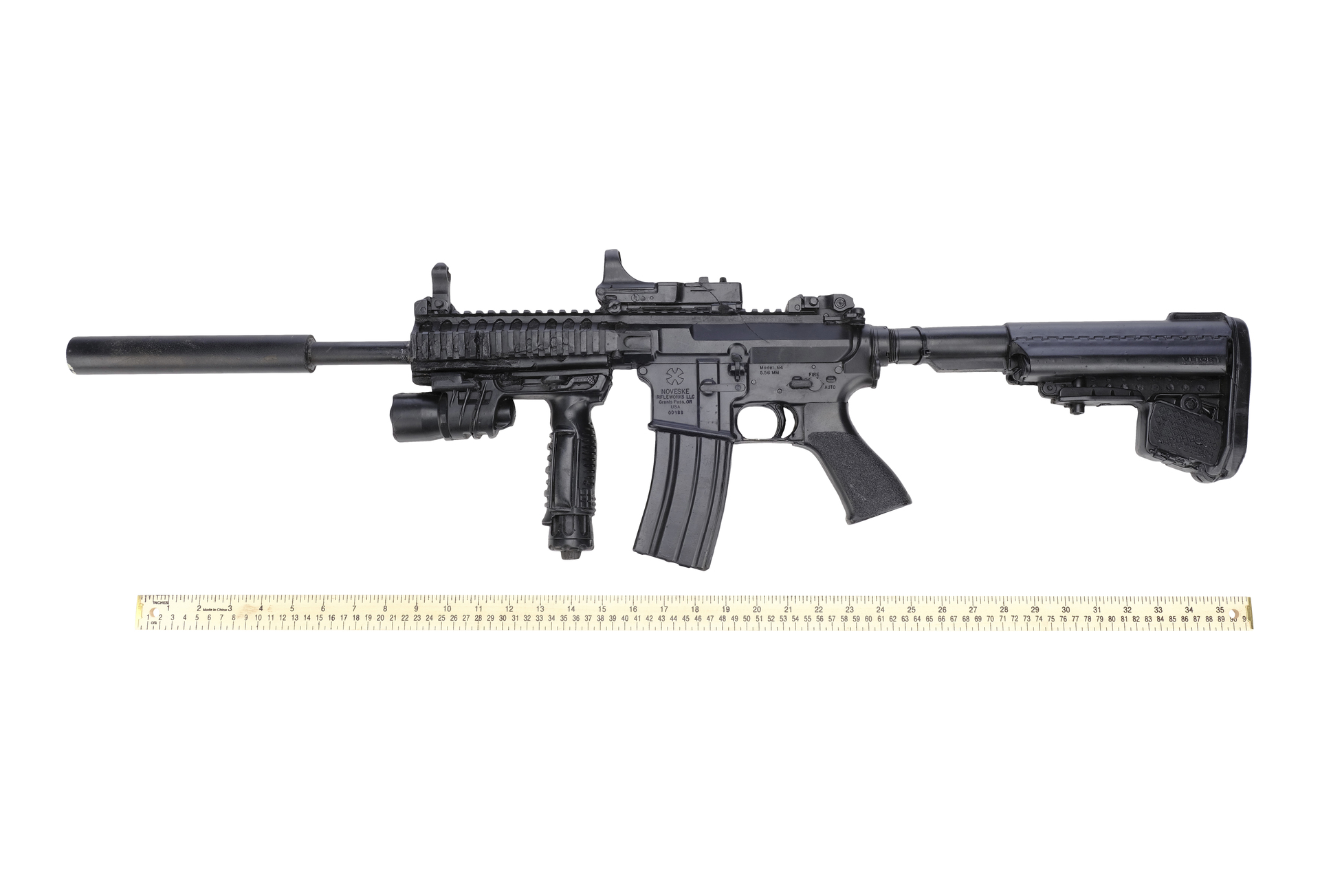 THE EXPENDABLES 3 (2014) - Barney Ross' (Sylvester Stallone) Stunt Hybrid Noveske 16" Infantry/Colt - Image 6 of 6