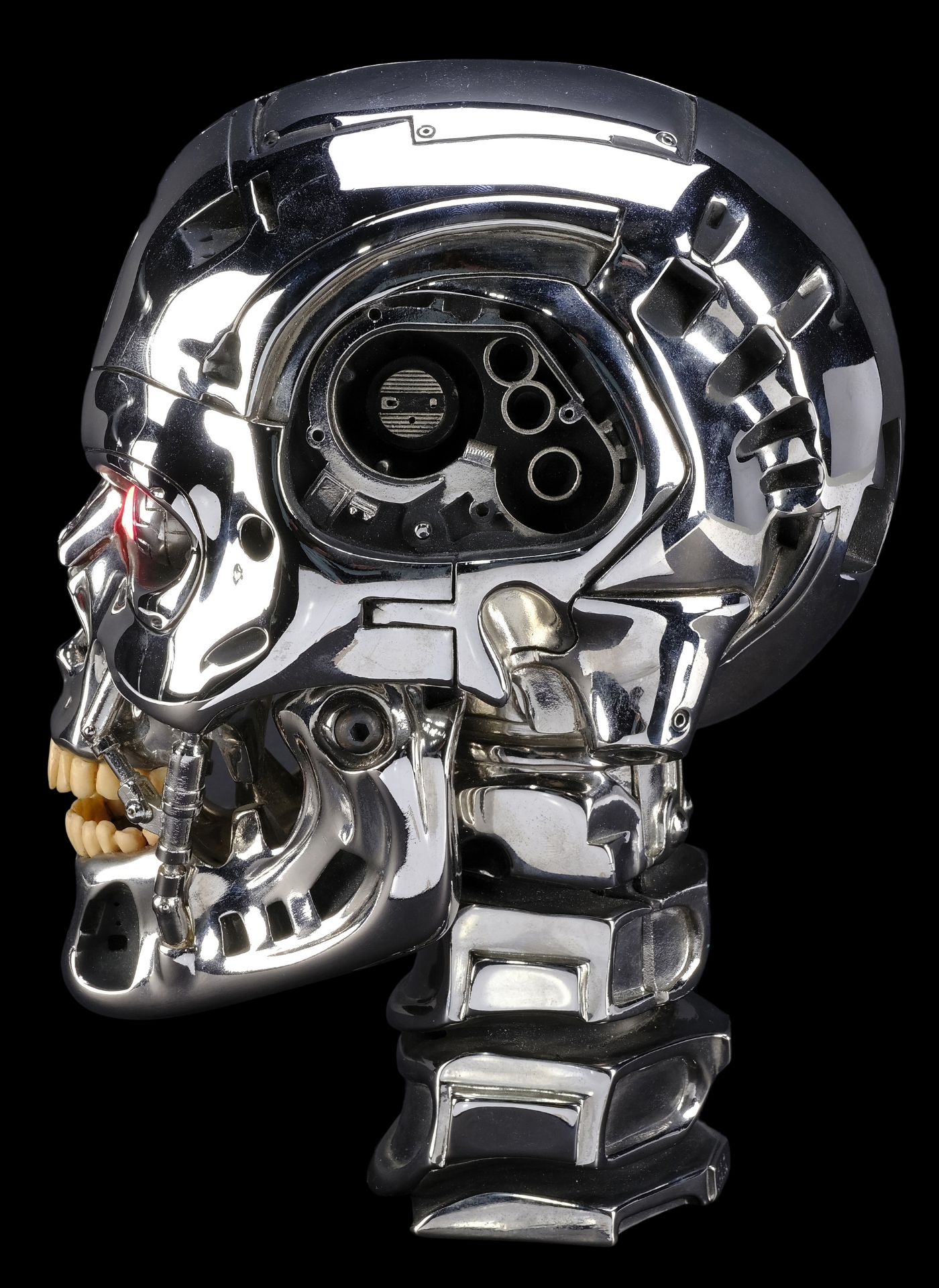 TERMINATOR 2: JUDGMENT DAY (1991) - ICONS Light-Up Prototype T-800 Endoskeleton Skull and Arm Replic - Bild 5 aus 25