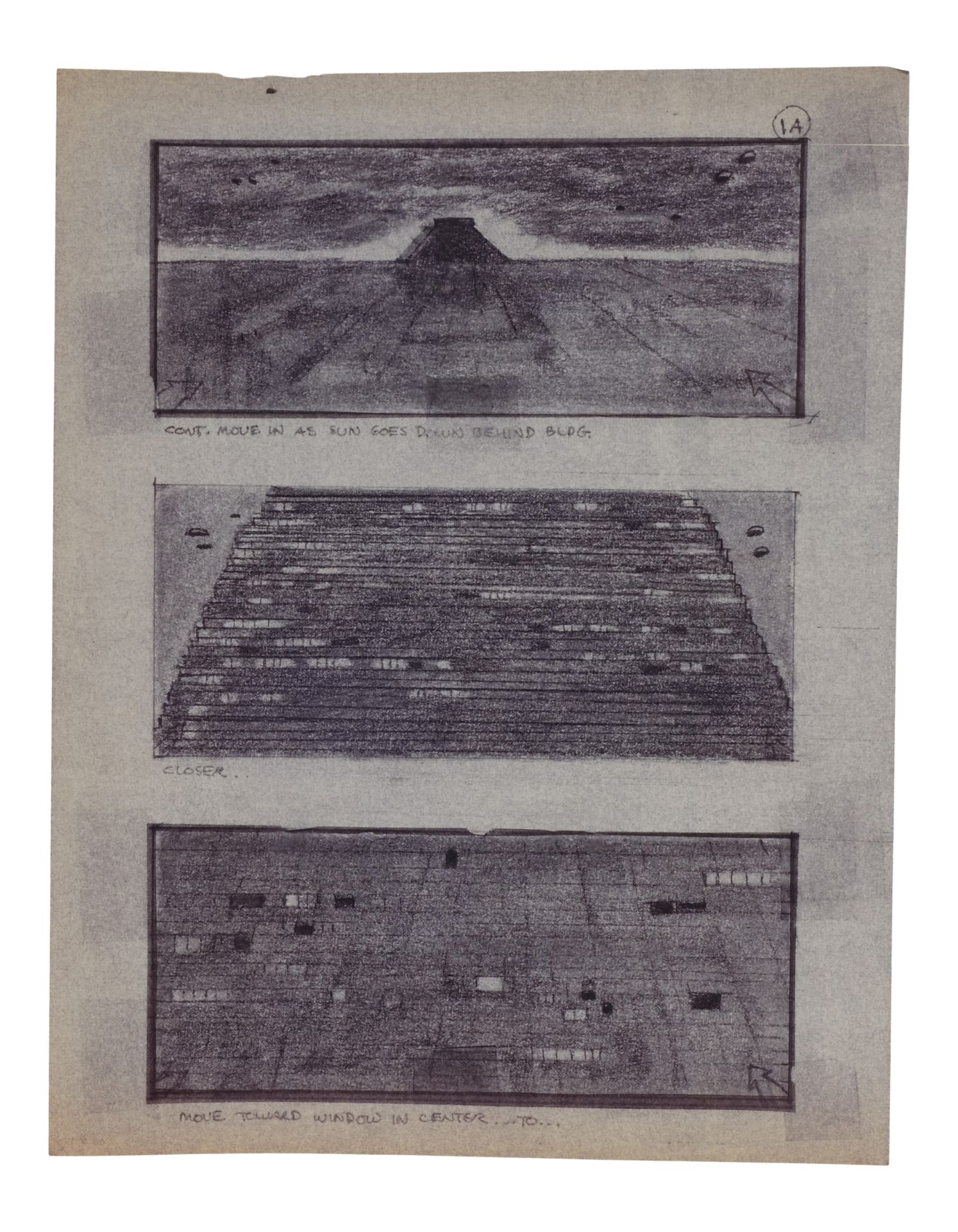 BLADE RUNNER (1982) - Pair of Printed Storyboard Booklets - Bild 7 aus 10